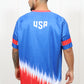 USA Soccer Jersey 2024 Classic Edition | Blue & Red with Embroidered USA