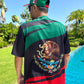 Mexico Embroidery Black Baseball Jersey – Limited Edition, Mexican Flag & Eagle Design