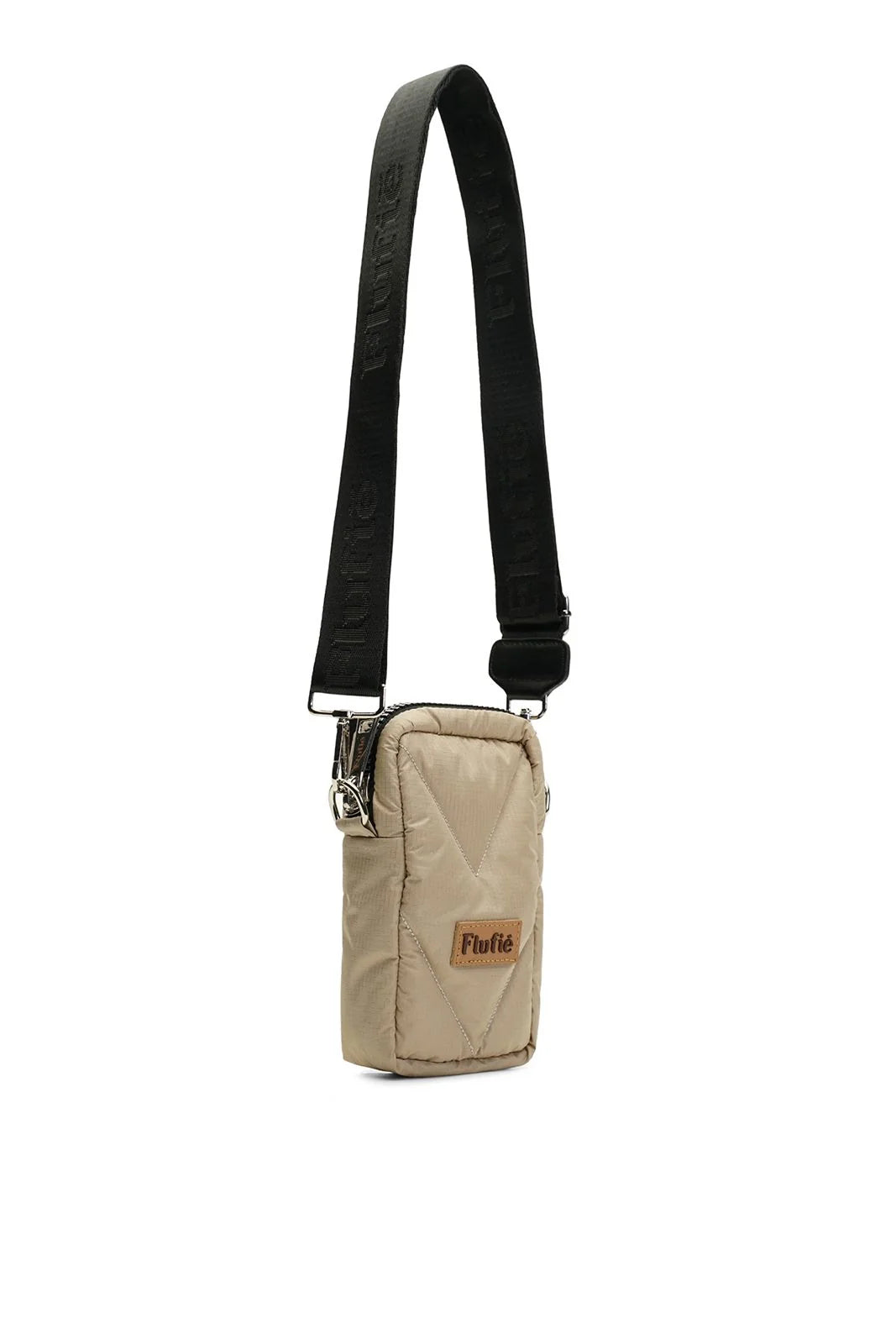 Padded Crossbody Phone Bag – Lightweight Mini Purse for Women, Sand Beige Secondary image