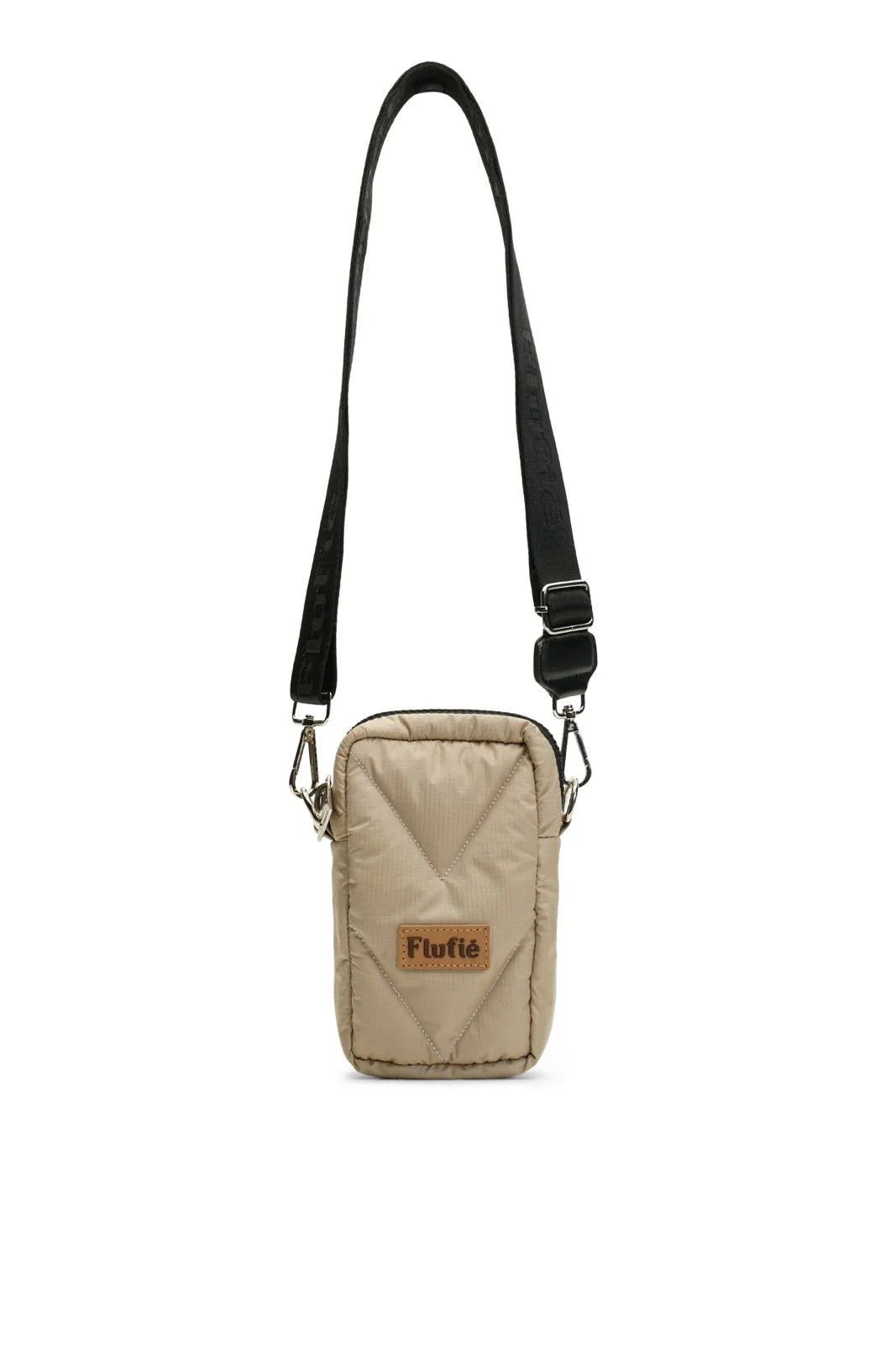 Padded Crossbody Phone Bag – Lightweight Mini Purse for Women, Sand Beige