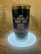 Home Run Derby Stainless Steel Tumbler with Lid – Team Rubio Edition (2025)