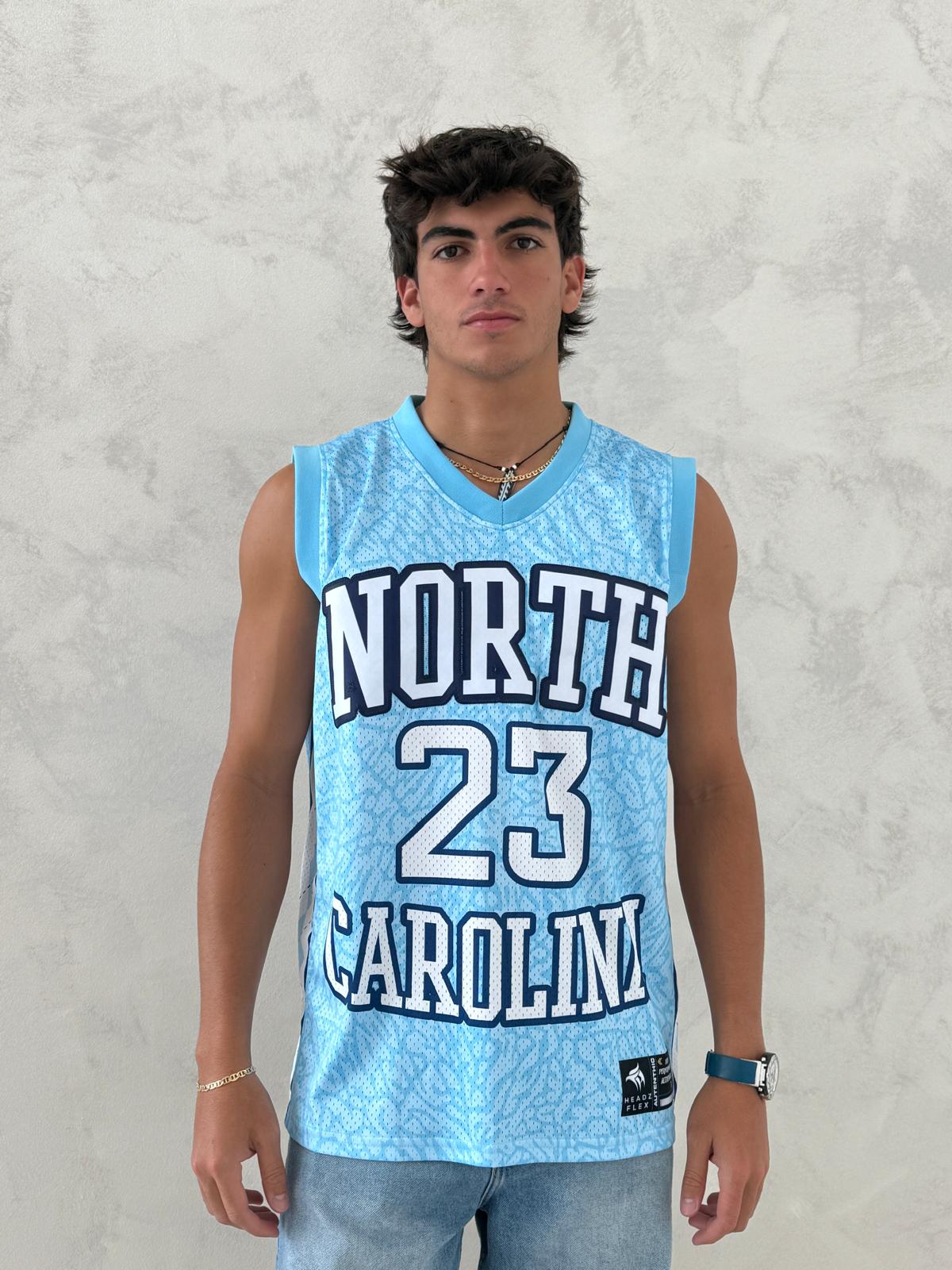 North Carolina 23 Vintage Basketball Jersey