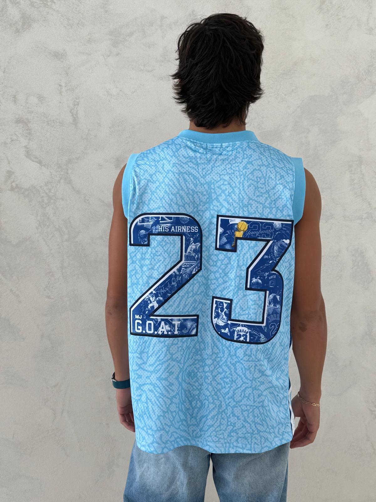 North Carolina 23 Vintage Basketball Jersey Secondary image