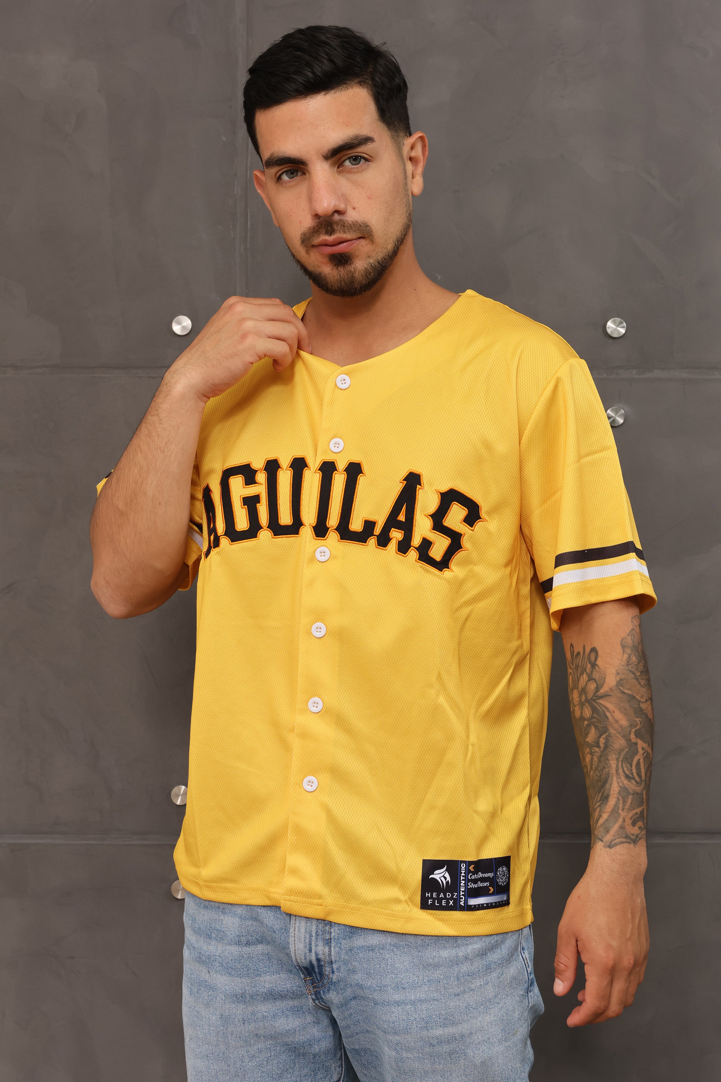 Aguilas Cibaeñas Yellow Jersey