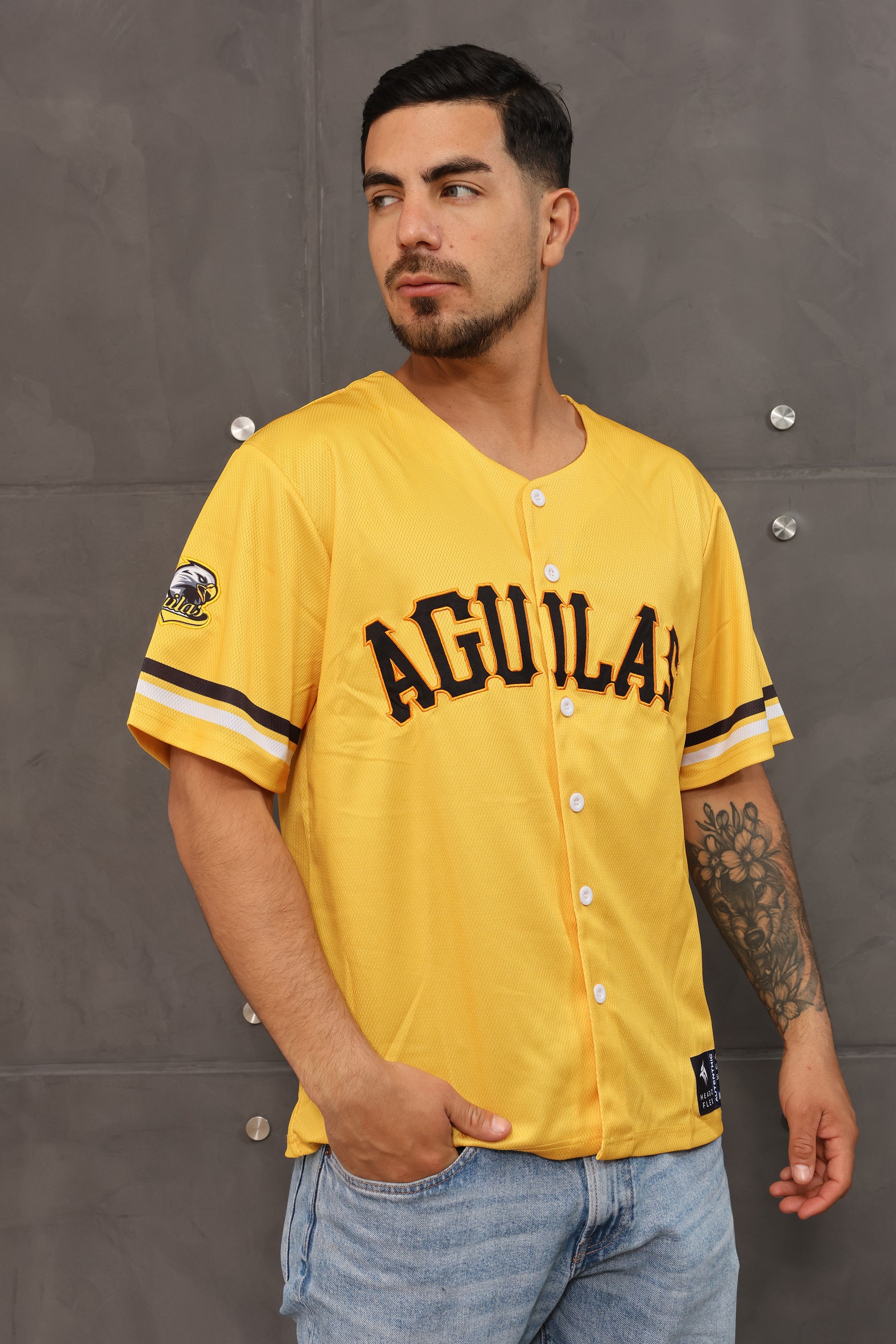 Aguilas Cibaeñas Yellow Jersey