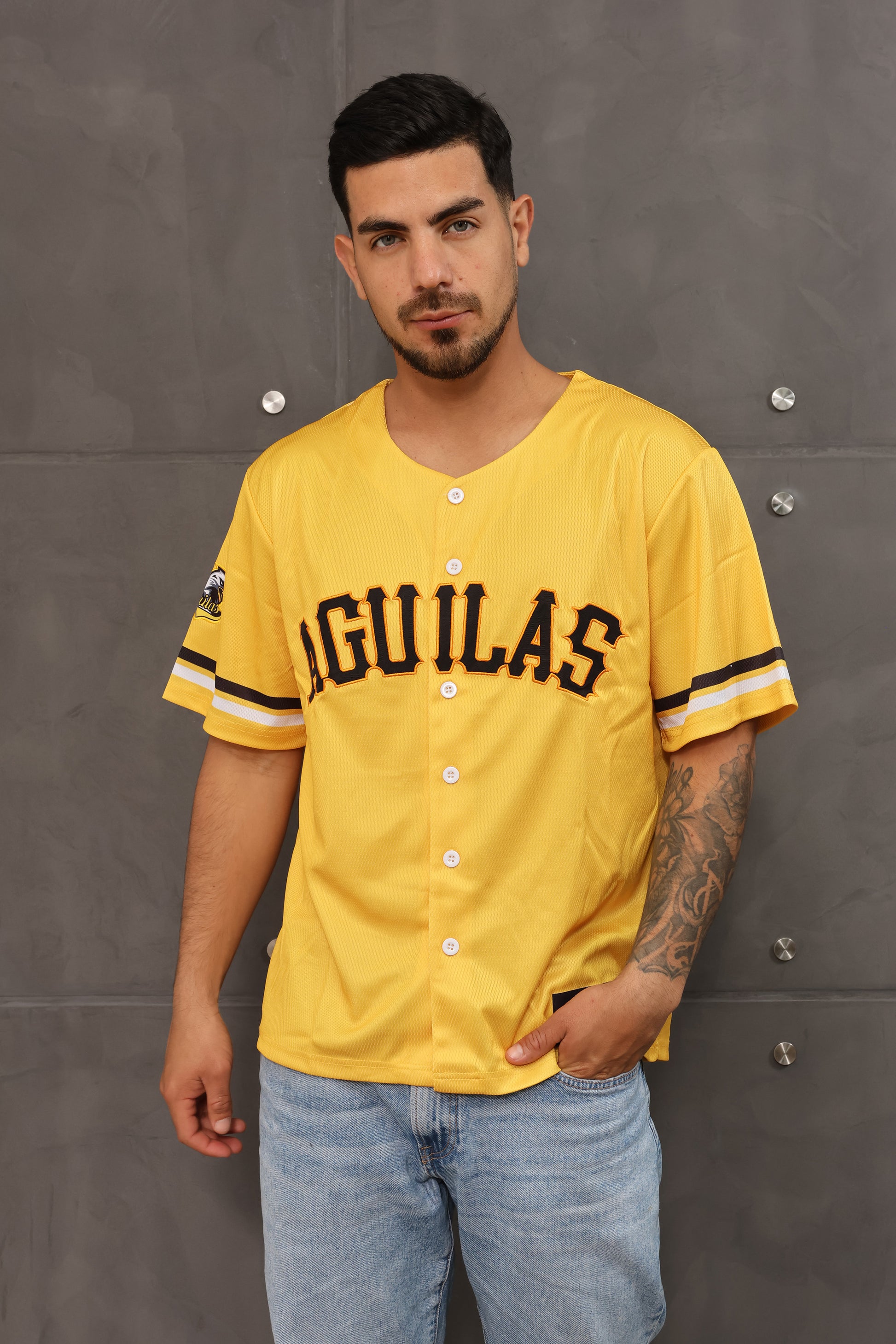 Aguilas Cibaeñas Yellow Jersey