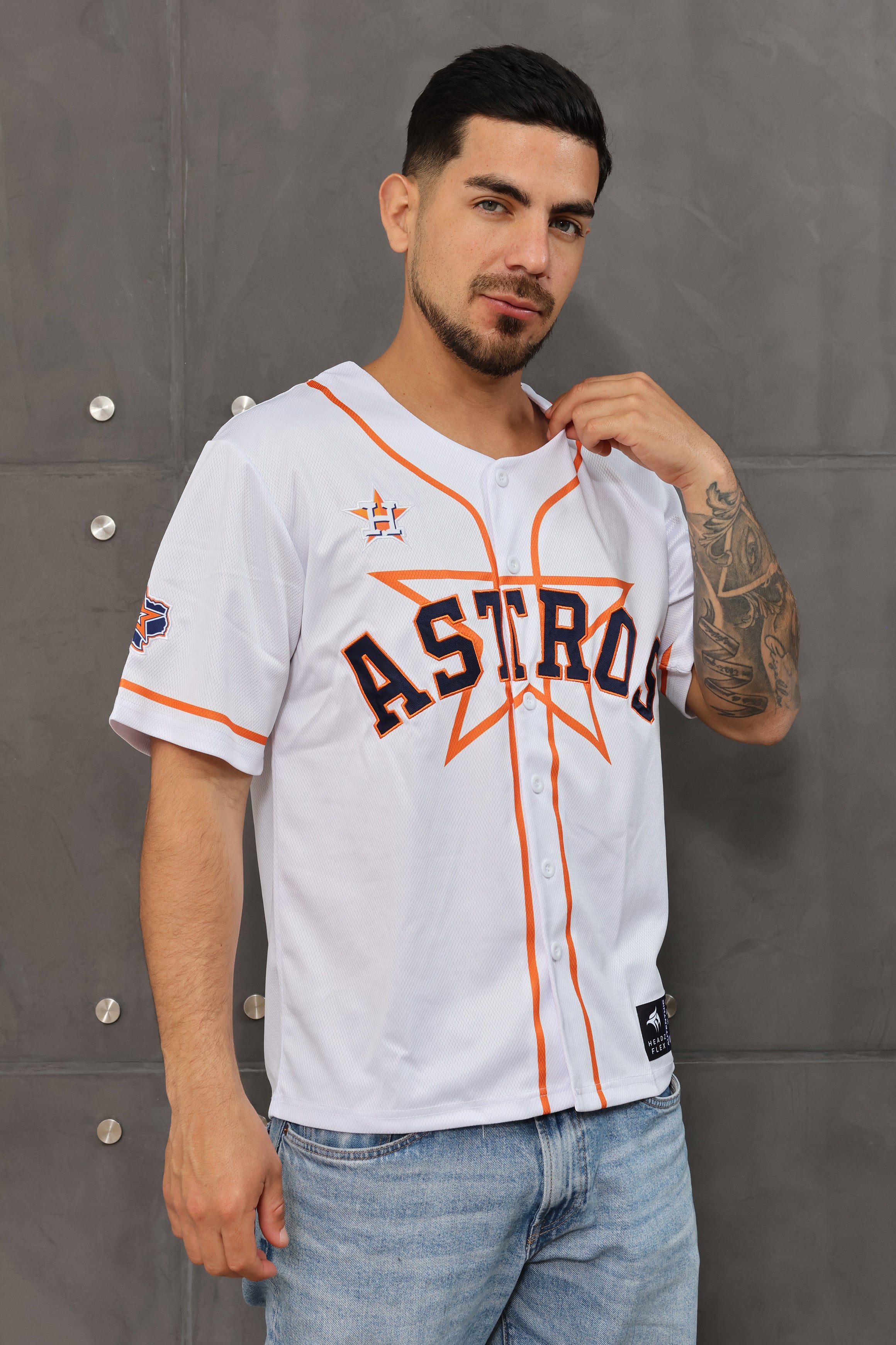 Houston Astros José Altuve 27 Baseball Jersey  Authentic Fans Edition Astros Fan Gear | Headzflex