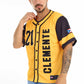 baseball jersey clemente yellow 3