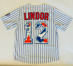 baseball jersey ny lindor mets 2