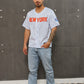 New York Mets Lindor 12 Baseball Jersey –Blue  White Stripe Fans Edition | Headzflex