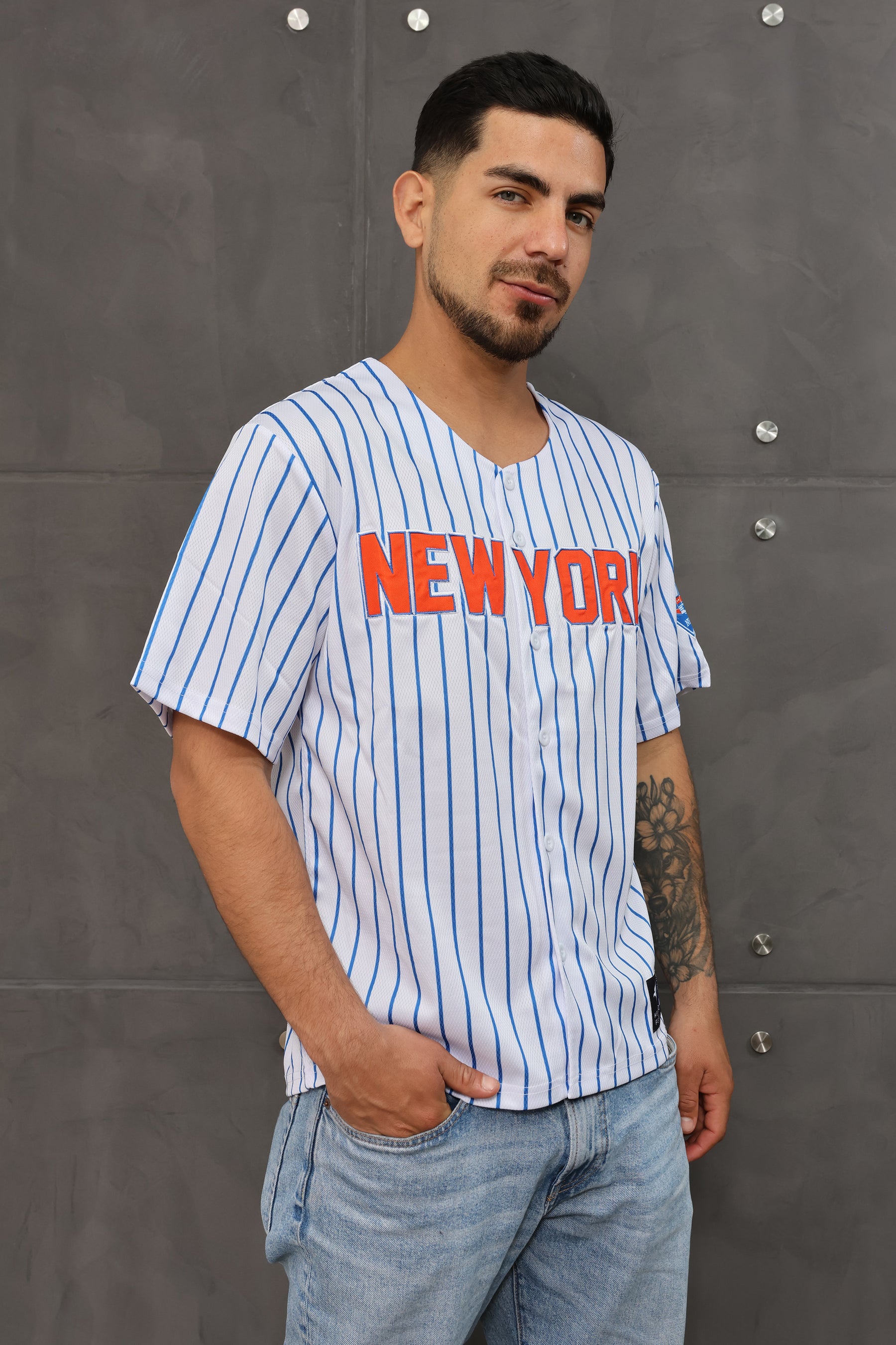 Hudson Line Jersey – Blue/White