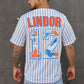 New York Mets Lindor 12 Baseball Jersey –Blue  White Stripe Fans Edition | Headzflex