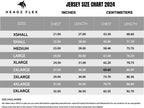 BASEBALL JERSEY JAVIER BAEZ size chart