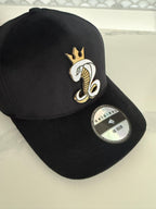 Royal Cobra Velvet Snapback Hat