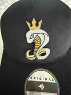 Royal Cobra Velvet Snapback Hat