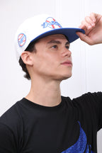 Man wearing Los Angeles Team Baseball Cap

