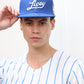 Licey Baseball Cap - Blue Snapback Flat Bill |  Embroidery & Dominican Republic Flag