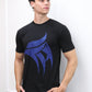 HeadzFlex Premium BLUE  Swarovski Bean T-Shirt – Exclusive Collection