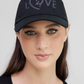 Love 4 | All Black tennis racket cap