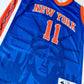 New York 11 Basketball Fan Jersey – Sleeveless Blue Orange