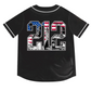 New York Baseball Jersey – 212 Fan Edition with NYC Landmarks and Embroidered Front Design