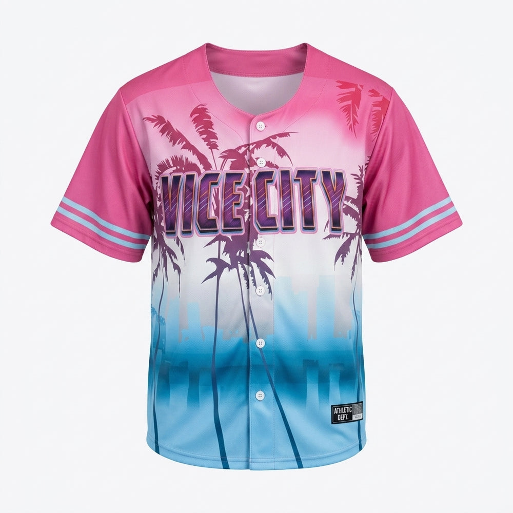 Neon Coast jersey detail