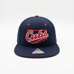 Navy blue cap with 'Cubs' logo on a white background