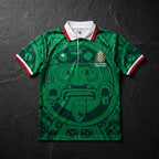 Azteca Legacy 98 Green Mexico Retro Jersey