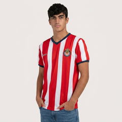 Guadalajara El Rebano Heritage Stripe Soccer Jersey | Headzflex