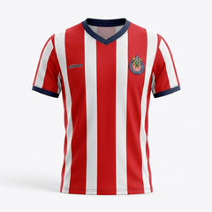 Guadalajara El Rebano Heritage Stripe Soccer Jersey | Headzflex