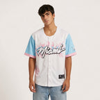 Miami Coast White Baseball Jersey