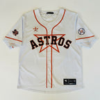 H-Town White Baseball Jersey