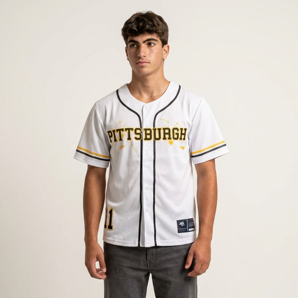 Pittsburgh Iron League Baseball Jersey Main image