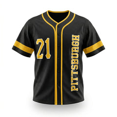 Iron League Baseball Jersey