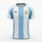 Argentina Sky Crest White/Sky Blue Soccer Jersey