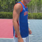 New York Basketball Jersey –#11  Blue Premium Mesh Fans Edition