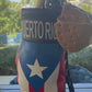 Flag Boxing Glove Car Charm & Bag Charm – Travel Souvenir Accessory (Puerto Rico, Cuba, Dominican Republic,