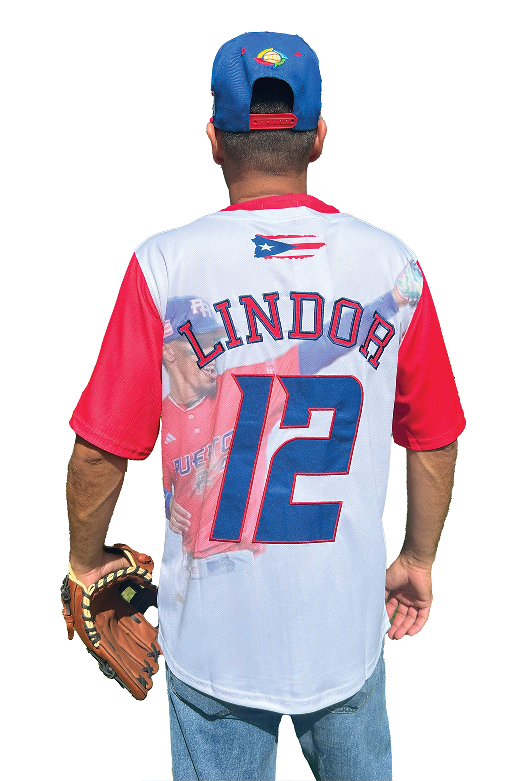 Francisco Lindor Puerto Rico Baseball Jersey – Lindor 12 Fans Version, Limited Edition | Headzflex