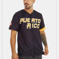 Puerto Rico Clemente Black Baseball Jersey – Iconic Tribute in Bold Black & Yellow