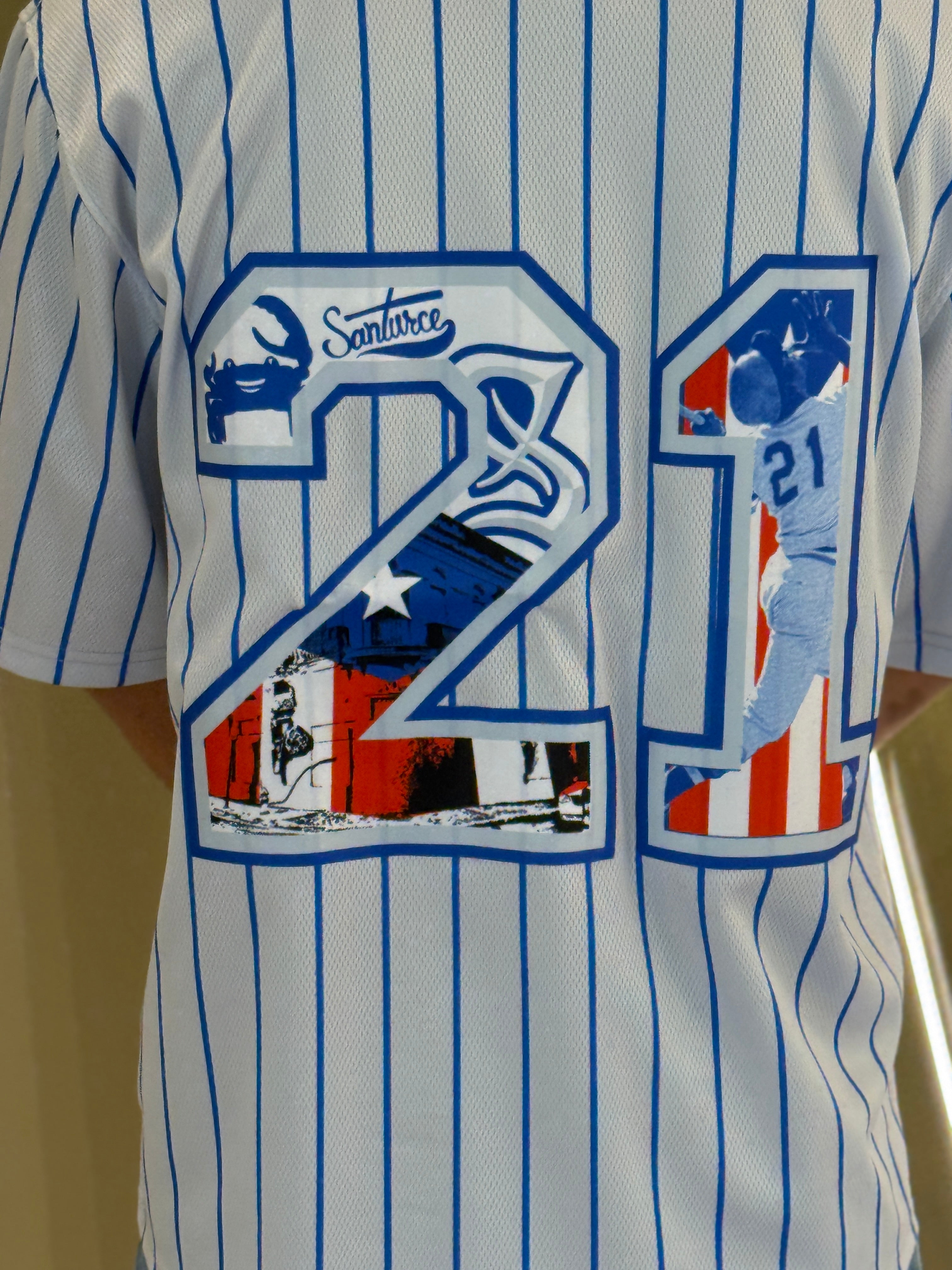Urban Pinstripe Jersey – Gray