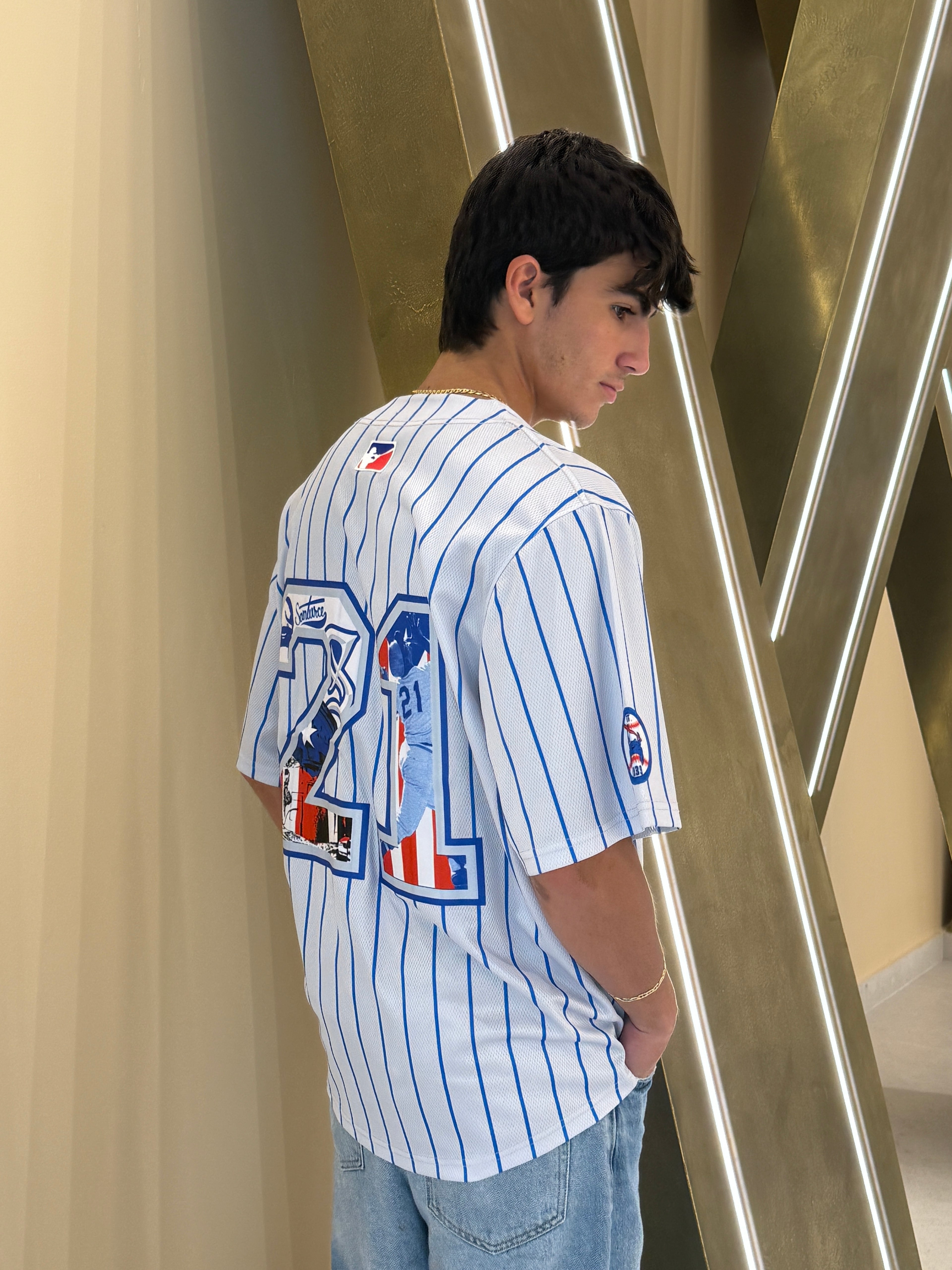 Urban Pinstripe Jersey – Gray